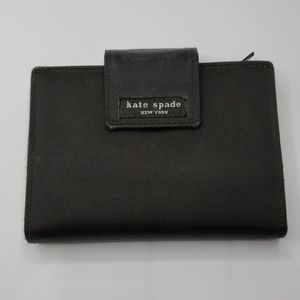 Vintage Black Kate Spade Pocket Agenda Wallet